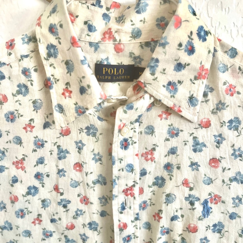 Polo by Ralph Lauren 100% cotton button down long sleeve shirt
